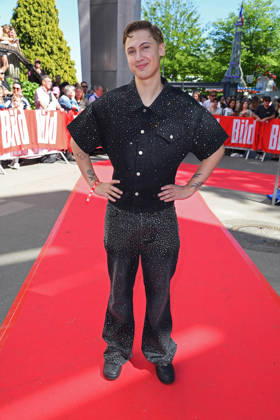 Leon Content beim BILD-RENNTAG auf der Trabrennbahn in Gelsenkirchen am 01.05.2026
