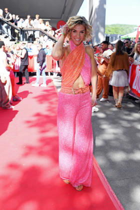 Anna-Maria Zimmermann beim BILD-RENNTAG auf der Trabrennbahn in Gelsenkirchen am 01.05.2026