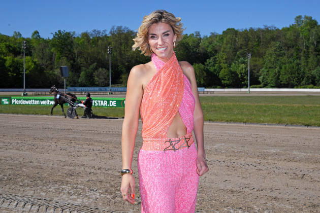 Anna-Maria Zimmermann beim BILD-RENNTAG auf der Trabrennbahn in Gelsenkirchen am 01.05.2026