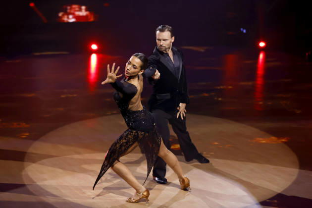 Sängerin Nadja Benaissa (No Angels) und Tänzer Vadim Garbuzov sind ausgeschieden bei der achten Tanzshow der 19. Staffel der RTL-Tanzshow Lets Dance im Coloneum. Köln, 01.05.2026 NRW Deutschland Copyright: xChristophxHardtx