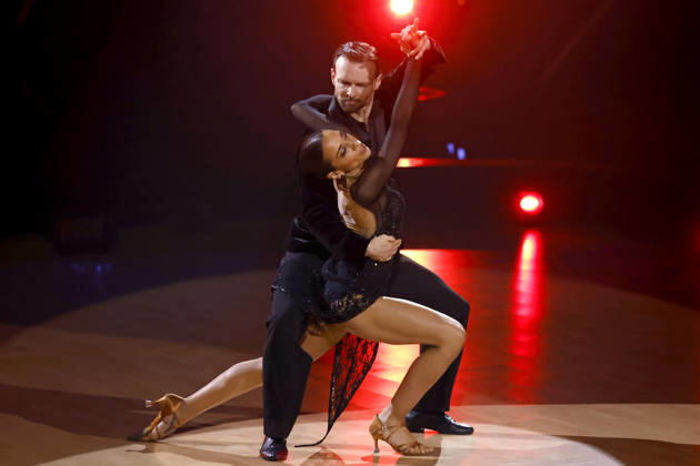 Sängerin Nadja Benaissa (No Angels) und Tänzer Vadim Garbuzov sind ausgeschieden bei der achten Tanzshow der 19. Staffel der RTL-Tanzshow Lets Dance im Coloneum. Köln, 01.05.2026 NRW Deutschland Copyright: xChristophxHardtx