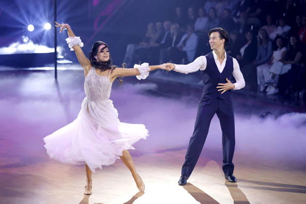 Sportler Joel Mattli und Tänzerin Malika Dzumaev bei der achten Tanzshow der 19. Staffel der RTL-Tanzshow Lets Dance im Coloneum. Köln, 01.05.2026 NRW Deutschland Copyright: xChristophxHardtx