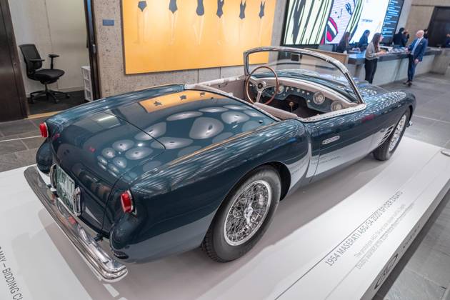 May 1, 2026, Bronx, New York, USA: 1954 Maserati A6G 54 2000 Spyder Zagato convertible on view during May Marquee Modern & Contemporary Auctions press preview at Sotheby s The Breuer in New York, NY on May 1, 2026. Bronx USA  - ZUMAr339 20260501_znp_r339_046 Copyright: xLevxRadinx