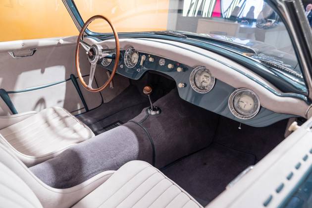 May 1, 2026, Bronx, New York, USA: 1954 Maserati A6G 54 2000 Spyder Zagato convertible on view during May Marquee Modern & Contemporary Auctions press preview at Sotheby s The Breuer in New York, NY on May 1, 2026. Bronx USA  - ZUMAr339 20260501_znp_r339_047 Copyright: xLevxRadinx