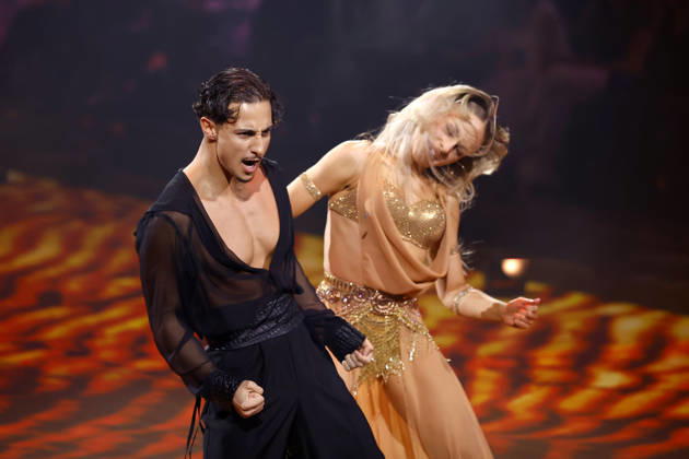 Sänger Milano (Milane Baybah) und Profitänzerin Marta Arndt bei der achten Tanzshow der 19. Staffel der RTL-Tanzshow Lets Dance im Coloneum. Köln, 01.05.2026 NRW Deutschland Copyright: xChristophxHardtx