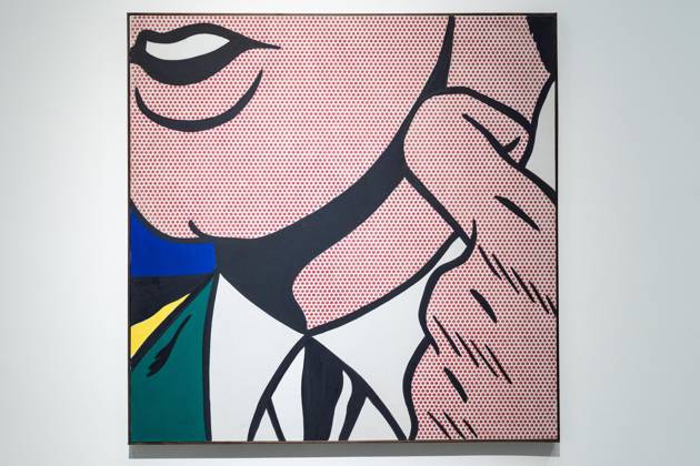 May 1, 2026, Bronx, New York, USA: Half Face with Collar by Roy Lichtenstein on view during May Marquee Modern & Contemporary Auctions press preview at Sotheby s The Breuer in New York, NY on May 1, 2026. Bronx USA  - ZUMAr339 20260501_znp_r339_015 Copyright: xLevxRadinx