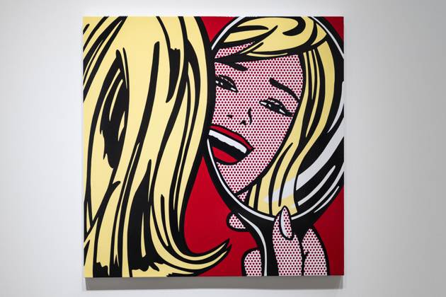 May 1, 2026, Bronx, New York, USA: Girl in Mirror by Roy Lichtenstein on view during May Marquee Modern & Contemporary Auctions press preview at Sotheby s The Breuer in New York, NY on May 1, 2026. Bronx USA  - ZUMAr339 20260501_znp_r339_010 Copyright: xLevxRadinx