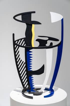 May 1, 2026, Bronx, New York, USA: Glass II by Roy Lichtenstein on view during May Marquee Modern & Contemporary Auctions press preview at Sotheby s The Breuer in New York, NY on May 1, 2026. Bronx USA  - ZUMAr339 20260501_znp_r339_011 Copyright: xLevxRadinx