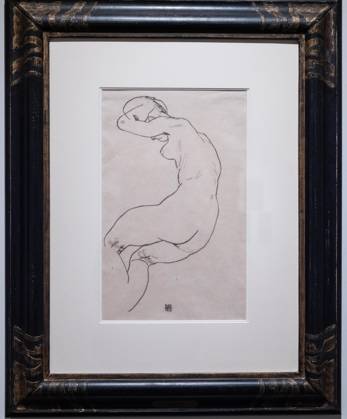 May 1, 2026, Bronx, New York, USA: Egon Schiele Gebeugter Frauenakt (Female nude, Bending over on view during May Marquee Modern & Contemporary Auctions press preview at Sotheby s The Breuer in New York, NY on May 1, 2026. Bronx USA - ZUMAr339 20260501_znp_r339_044 Copyright: xLevxRadinx