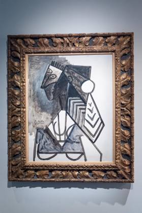 May 1, 2026, Bronx, New York, USA: Buste De Femme by Pablo Picasso on view during May Marquee Modern & Contemporary Auctions press preview at Sotheby s The Breuer in New York, NY on May 1, 2026. Bronx USA - ZUMAr339 20260501_znp_r339_039 Copyright: xLevxRadinx