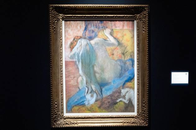 May 1, 2026, Bronx, New York, USA: Edgar Degas Femme a sa toilette on view during May Marquee Modern & Contemporary Auctions press preview at Sotheby s The Breuer in New York, NY on May 1, 2026. Bronx USA - ZUMAr339 20260501_znp_r339_031 Copyright: xLevxRadinx