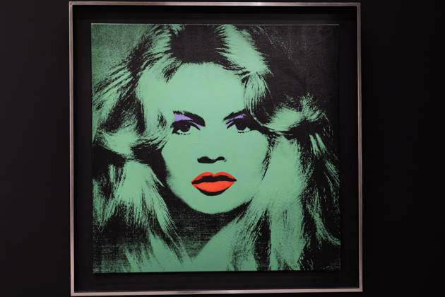 May 1, 2026, Bronx, New York, USA: Andy Warhol Brigitte Bardot on view during May Marquee Modern & Contemporary Auctions press preview at Sotheby s The Breuer in New York, NY on May 1, 2026. Bronx USA - ZUMAr339 20260501_znp_r339_012 Copyright: xLevxRadinx
