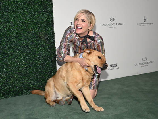Calamigos Ranch Leading Hotels of the World Accreditation Celebration Selma Blair and Scout arriving to Calamigos Ranch Leading Hotels of the World Accreditation Celebration at Calamigos Ranch Resort & Spa on May 1, 2026 in Malibu, CA. Malibu Calamigos Ranch Resort & Spa California USA Copyright: xLISAxOConnor AFF-USA.comx