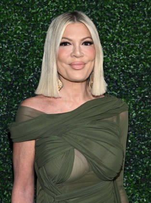 Calamigos Ranch Leading Hotels of the World Accreditation Celebration Tori Spelling arriving to Calamigos Ranch Leading Hotels of the World Accreditation Celebration at Calamigos Ranch Resort & Spa on May 1, 2026 in Malibu, CA. Malibu Calamigos Ranch Resort & Spa California USA Copyright: xLISAxOConnor AFF-USA.comx