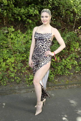 Yvonne Woelke beim Bild-Renntag 2026 auf der Trabrennbahn Gelsenkirchen. Gelsenkirchen, 01.05.2026