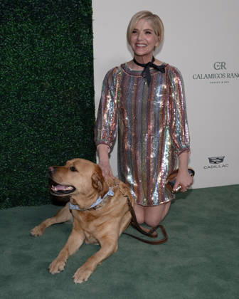 May 1, 2026, Malibu, California, USA: American actress, author, and advocate SELMA BLAIR, 53, and and SCOUT attends Calamigos Ranch Resort & Spa Leading Hotels of the World Accreditation Celebration. Malibu USA  - ZUMAb173 20260501_aap_b173_025 Copyright: xBillyxBennightx