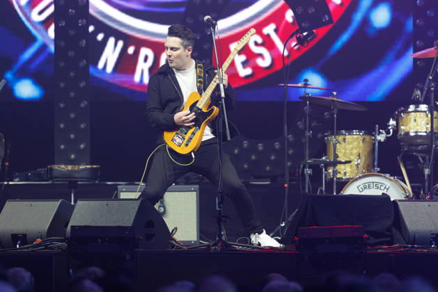 The Kickstarters, Dick Brave bei Veranstaltung EHC Happy Weekend 2026, Rock n Roll im Mai am 01.05.2026 in Königsbrunn, Pharmpur Eisarena. Bayern Deutschland