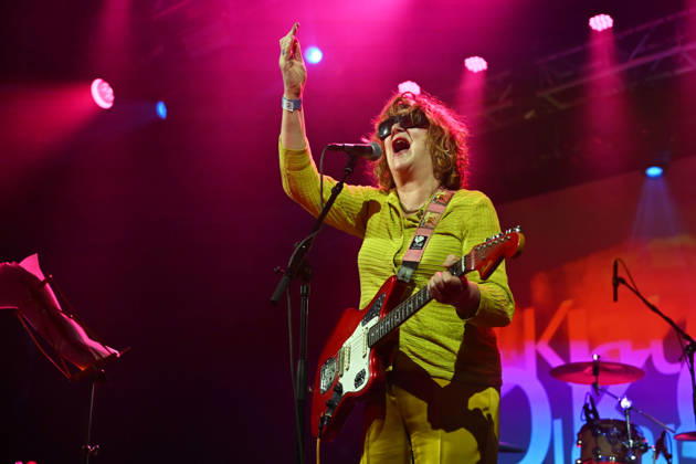 Gina Birch performing at Electric Ballroom in London LONDON, ENGLAND - MAY 01: Gina Birch performing at Electric Ballroom, Camden on May 01, 2026 in London, England. CAP MAR MAR Great Britain Copyright: xMartinxHarris CapitalxPicturesx