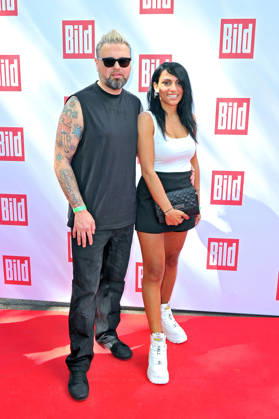Bild-Renntag 2026 Robert und Amira Mischewski anläßlich des Bild-Renntages am 01.05.2026 auf der Trabrennbahn Gelsenkirchen. 20260501MWI119735