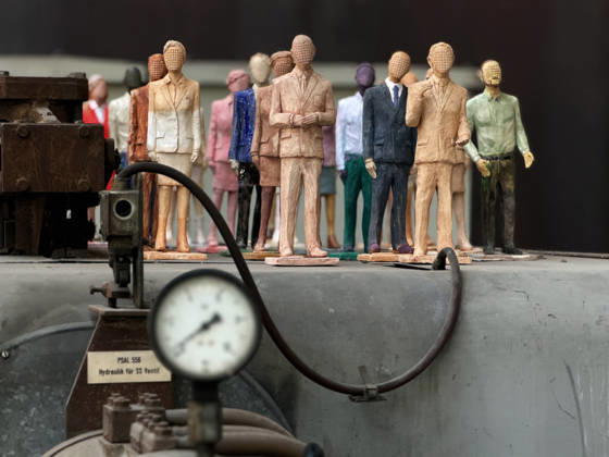 14. Revierkunst Ausstellung im LWL-Museum Henrichshütte, Hattingen, Deutschland