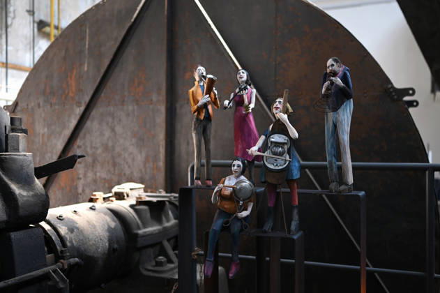 14. Revierkunst Ausstellung im LWL-Museum Henrichshütte, Hattingen, Deutschland