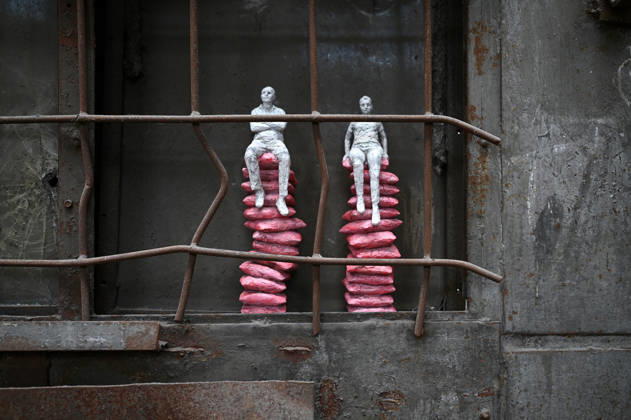 14. Revierkunst Ausstellung im LWL-Museum Henrichshütte, Hattingen, Deutschland