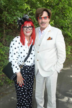Bild-Renntag 2026 in Gelsenkirchen Jörg Draeger mit Ehefrau Petra beim Bild-Renntag 2026 in Gelsenkirchen NRW Deutschland Copyright: xMatthiasxGränzdörferx