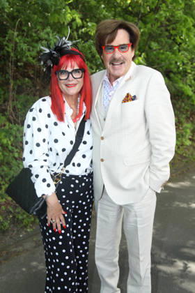 Bild-Renntag 2026 in Gelsenkirchen Jörg Draeger mit Ehefrau Petra beim Bild-Renntag 2026 in Gelsenkirchen NRW Deutschland Copyright: xMatthiasxGränzdörferx