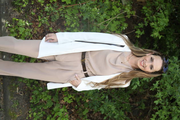 Christina Grass beim Bild-Renntag 2026 auf der Trabrennbahn Gelsenkirchen. Gelsenkirchen, 01.05.2026 Copyright: xAgenturxMatthiasxWehnertx xM.xGränzdörferx