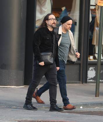 Sean Lennon goes fashionable and practical wearing a crossbody bag while out with friend on the way to dinner in the West Village Featuring: Sean Lennon Where: New York City, New York, United States When: 01 May 2026 Credit: Rob Davis INSTARimages EDITORIAL USE ONLY. NOT FOR USE BY NEWSPAPERS BASED IN THE UK. Copyright: xROBxDAVISx instar55659028