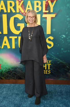 Los Angeles Premiere Of Netflix s Remarkably Bright Creatures - Arrivals LOS ANGELES, CALIFORNIA - APRIL 30: Kathy Baker attends the Los Angeles Premiere of Netflix s Remarkably Bright Creatures at the Netflix Tudum Theater on April 30, 2026 in Los Angeles, California., Credit:Jeffrey Mayer Avalon United States, CA, Los Angeles, Netflix Tudum Theater  Copyright: xJeffreyxMayerx xAvalonx 1095839224