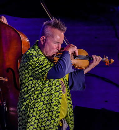 Nigel Kennedy. Cheltenham Jazz Festival. Cheltenham UK. 1 May 2026. B5776. Cheltenham Jazz Festival.Violin Virtuoso Nigel Kennedy celebrating his 70th birthday with Alec Dankworth, son of Johnny Dankworth & Cleo Lane. Entertaining a sell out Cheltenham T Nigel Kennedy. Cheltenham Jazz Festival. Cheltenham UK. 1 May 2026. B5776. Cheltenham Jazz Festival.Violin Virtuoso Nigel Kennedy celebrating his 70th birthday with Alec Dankworth, son of Johnny Dankworth & Cleo Lane. Entertaining a sell out Cheltenham Town audience., Credit:Charlie Bryan Avalon  Copyright: xCharliexBryanx xAvalonx 1095850070