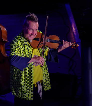 Nigel Kennedy. Cheltenham Jazz Festival. Cheltenham UK. 1 May 2026. B5776. Cheltenham Jazz Festival.Violin Virtuoso Nigel Kennedy celebrating his 70th birthday with Alec Dankworth, son of Johnny Dankworth & Cleo Lane. Entertaining a sell out Cheltenham T Nigel Kennedy. Cheltenham Jazz Festival. Cheltenham UK. 1 May 2026. B5776. Cheltenham Jazz Festival.Violin Virtuoso Nigel Kennedy celebrating his 70th birthday with Alec Dankworth, son of Johnny Dankworth & Cleo Lane. Entertaining a sell out Cheltenham Town audience., Credit:Charlie Bryan Avalon  Copyright: xCharliexBryanx xAvalonx 1095850104