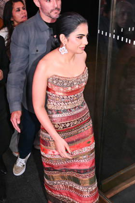 Isha Ambani Arrivals and exits at Vogues Pre Met Gala Party at Madame Tussauds in Times Square in New York City, NY, USA, May 1, 2026 Gedeon Taieb Bestimage Celebs attending Vogues Pre Met Gala Party at Madame Tussauds in Times Square, New York New York Etats Unis  Copyright: xGedeonxTaiebx xBestimagexGedeonxTaiebx xBestimagex
