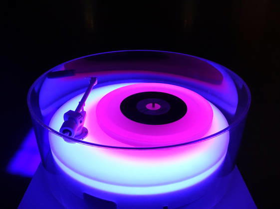 Parma, May 1, 2026. European premiere of Brian Eno s exhibition My Light Years at the Ospedale Vecchio. Pictured is the installation Turntable II.  Copyright: xRobertoxBrancolinix xipa-agency.netx xRobertoxBrancolini Ipax IPA_Agency_IPA74383074