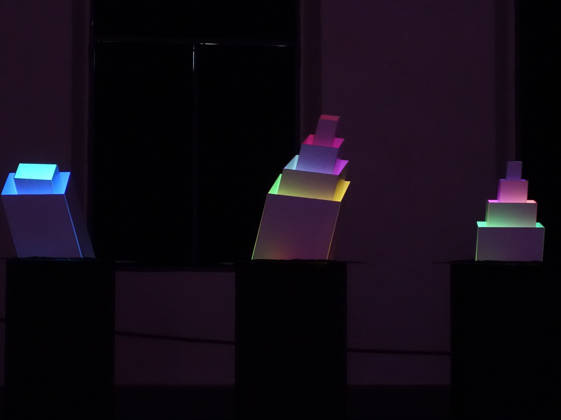 Parma, May 1, 2026. European premiere of Brian Eno s exhibition My Light Years at the Ospedale Vecchio. Pictured is the Cristals installation.  Copyright: xRobertoxBrancolinix xipa-agency.netx xRobertoxBrancolini Ipax IPA_Agency_IPA74383083