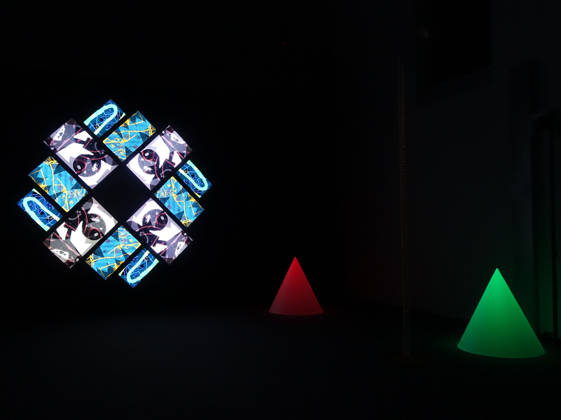 Parma, May 1, 2026. European premiere of Brian Eno s exhibition My Light Years at the Ospedale Vecchio. Pictured is the installation 77 Million Paintings.  Copyright: xRobertoxBrancolinix xipa-agency.netx xRobertoxBrancolini Ipax IPA_Agency_IPA74383088