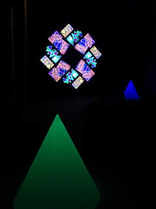 Parma, May 1, 2026. European premiere of Brian Eno s exhibition My Light Years at the Ospedale Vecchio. Pictured is the installation 77 Million Paintings.  Copyright: xRobertoxBrancolinix xipa-agency.netx xRobertoxBrancolini Ipax IPA_Agency_IPA74383091