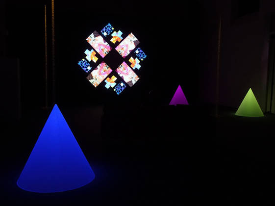 Parma, May 1, 2026. European premiere of Brian Eno s exhibition My Light Years at the Ospedale Vecchio. Pictured is the installation 77 Million Paintings.  Copyright: xRobertoxBrancolinix xipa-agency.netx xRobertoxBrancolini Ipax IPA_Agency_IPA74383096