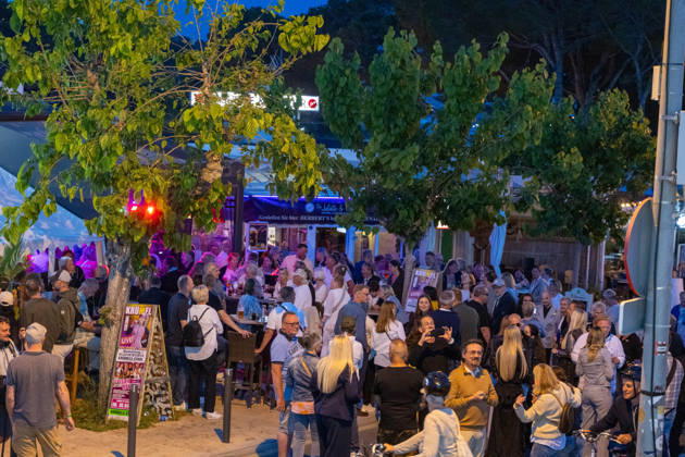 20260430 Krümels Stadl Opening 2026 CALVIA, SPAIN - APRIL 30 2026 : Aussenansicht Krümels Stadl at - Krümels Stadl Opening 2026 on April 30, 2026 in Calvia, . Calvia Mallorca Spain