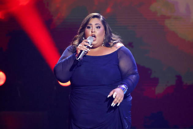 Kadischa Weiß bei der zweiten von drei Live-Shows der 22. Staffel der deutschen Gesangs-Castingshow Deutschland sucht den Superstar (DSDS) in den MMC-Studios. Köln, 02.05.2026 NRW Deutschland Copyright: xChristophxHardtx