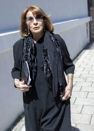 Senta Berger Trauerfeier für Mario Adorf in der Jesuitenkirche St. Michael in München Datum: 02.05.2026