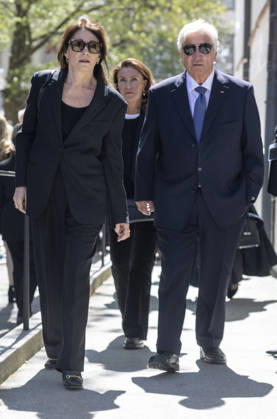 Iris Berben Trauerfeier für Mario Adorf in der Jesuitenkirche St. Michael in München Datum: 02.05.2026