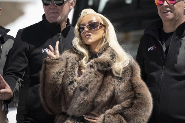 Christina Aguilera live beim Top of the Mountain Closing Concert 2026 auf der Ischgl Stage auf der Idalp. Ischgl, 02.05.2026