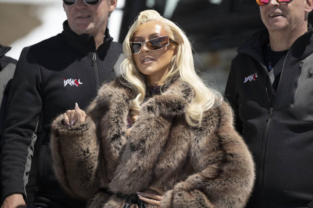 Christina Aguilera live beim Top of the Mountain Closing Concert 2026 auf der Ischgl Stage auf der Idalp. Ischgl, 02.05.2026