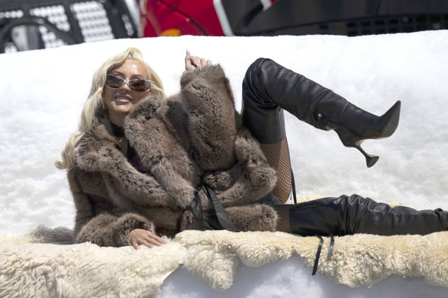 Christina Aguilera live beim Top of the Mountain Closing Concert 2026 auf der Ischgl Stage auf der Idalp. Ischgl, 02.05.2026