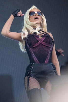 Christina Aguilera live beim Top of the Mountain Closing Concert 2026 auf der Ischgl Stage auf der Idalp. Ischgl, 02.05.2026