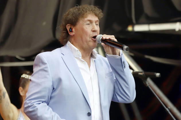 Pascal Krieger bei der Schlagernacht am Kalkberg 2026 in der Freilichtbühne am Kalkberg. Bad Segeberg, 02.05.2026