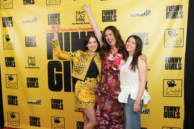 May 3, 2026, Los Angeles, California, United States: May 2, 2026, The London West Hollywood, Los Angeles, California, USA: Sam Fox, Desiree Staples and Brittany Harris attends Funny Girls: Women in Comedy Short Film Showcase. Los Angeles United States - ZUMAn321 20260503_znp_n321_246 Copyright: xUrbanitexLAx
