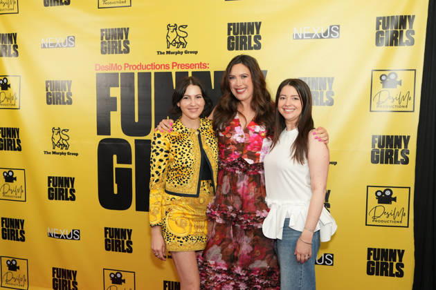 May 3, 2026, Los Angeles, California, United States: May 2, 2026, The London West Hollywood, Los Angeles, California, USA: Sam Fox, Desiree Staples and Brittany Harris attends Funny Girls: Women in Comedy Short Film Showcase. Los Angeles United States - ZUMAn321 20260503_znp_n321_242 Copyright: xUrbanitexLAx